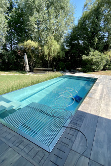 Piscine Inox Miroir Inoxia Suisse Vaud